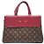 Bolso Louis Vuitton Monogram Venus Burgundy Roja - vista 3
