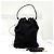 Prada Borsa bucket crossbody in nylon con logo triangolare Nero - vista 6