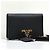 Prada Borsa a tracolla Saffiano Logo Chain Nera Nero - vista 7
