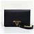 Prada Borsa a tracolla Saffiano Logo Chain Nera Nero - vista 9