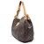 Louis Vuitton Monogram Galliera GM Borsa a mano marrone pelle - vista 2