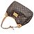 Louis Vuitton Monogram Galliera GM Borsa a mano marrone pelle - vista 4