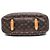 Louis Vuitton Monogram Galliera GM Borsa a mano marrone pelle - vista 7