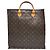 Louis Vuitton Monogram Sac Plat Bolso Marrón Castaño - vista 3