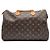 Louis Vuitton Monogram Speedy 35 Borsa Tote Marrone - vista 3
