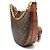 Louis Vuitton Borsa Hobo Monogram Loop Marrone - vista 2