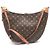 Louis Vuitton Borsa Hobo Monogram Loop Marrone - vista 3