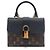 Louis Vuitton Monogram Rocky BB Borsa a mano nera in tela Nero