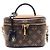 Borsa Louis Vuitton Monogram Vanity PM Marrone