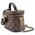 Borsa Louis Vuitton Monogram Vanity PM Marrone - vista 2