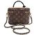 Borsa Louis Vuitton Monogram Vanity PM Marrone - vista 3