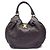 Borsa a mano Louis Vuitton Mahina in pelle marrone