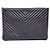 Chanel Clutch Caviar Chevron Large Nero