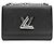 Louis Vuitton Epi Twist MM Borsa in pelle nera Nero