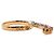 Dolce & Gabbana Anello alfabeto multicolore in oro giallo Misura - vista 3