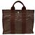 Hermès Borsa Tote Furuto Canvas PM Brown (Top Grade) Marrone