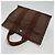 Hermès Borsa Tote Furuto Canvas PM Brown (Top Grade) Marrone - vista 12