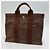 Hermès Borsa Tote Furuto Canvas PM Brown (Top Grade) Marrone - vista 3
