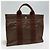 Hermès Borsa Tote Furuto Canvas PM Brown (Top Grade) Marrone - vista 4