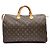 Louis Vuitton Monogram Speedy 40 Marrone