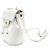 Chanel Zaino Piccolo Caviar Urban Spirit Bianco - vista 2