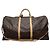Louis Vuitton Monogram Bandoulière Keepall with Chip Braun