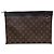 Louis Vuitton Pouch Discovery Monogram Macassar Marrone