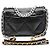 Chanel 19 Flap Bag Small in pelle nera Nero - vista 3