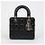 Dior Lady MY ABC Small Cannage Lammleder Tote Bag Schwarz - Ansicht 2