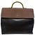 Loewe Velzquez Two-Tone Tote Bag mit Tragegriffen Braun
