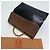 Loewe Velzquez Two-Tone Tote Bag mit Tragegriffen Braun - Ansicht 10