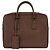 Prada Borsetta in pelle Saffiano Coffee Marrone