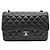 Chanel Caviar Classic Jumbo Borsa in pelle nera Nero