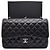 Chanel Caviar Classic Jumbo Borsa in pelle nera Nero - vista 8