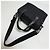 Borsa Tote 2WAY Chanel Nera in Jacquard di Nylon Nero - vista 11