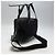 Borsa Tote 2WAY Chanel Nera in Jacquard di Nylon Nero - vista 5