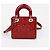 Dior Lady Small Patent Cannage Tote Bag Rot - Ansicht 5