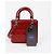 Dior Lady Small Patent Cannage Tote Bag Rot - Ansicht 8