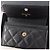 Chanel Flap Grained Shiny Caviar Wallet Black - view 4