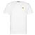 Comme Des Garcons T-Shirt mit goldenem Herz-Patch Weiß
