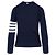 Thom Browne Klassischer Kaschmir-Strickpullover Blau - Ansicht 5