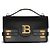Borsa Balmain B-Buzz 24 in pelle nera Nero