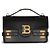 Borsa Balmain B-Buzz 24 in pelle nera Nero - vista 3