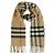 Burberry Sciarpa in cashmere Giant Check Archive Beige Marrone