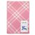 Burberry Sciarpa in lana a quadri Sugar Pink Rosa