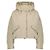Moncler Chaqueta corta de plumón con capucha Eucalyptus Castaño