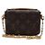 Louis Vuitton Borsa a tracolla Monogram Micro Metis Multicolore - vista 5