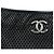 Chanel Borsa a tracolla CC traforata nera Nero - vista 8
