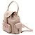 Miu Miu Beige Leder Multi-Pocket Damen Tote Bag und Rucksack Medium Size Braun - Ansicht 2