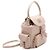 Miu Miu Beige Leder Multi-Pocket Damen Tote Bag und Rucksack Medium Size Braun - Ansicht 3